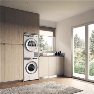 Asko, 11 kg, depth 76,9 cm - Clothes dryer Item - T611HX.W