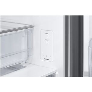 Šaldytuvas Samsung, SmartThings AI Energy, 203 cm, 538 L, nerūdijančio plieno sp. Prekė - RB53DG703ES9EO