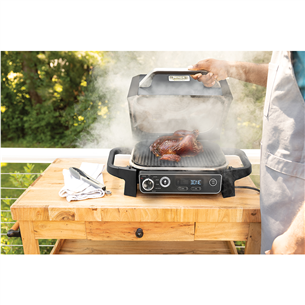 Elektrinis grilis Ninja Woodfire, juodas Prekė-OG701EU