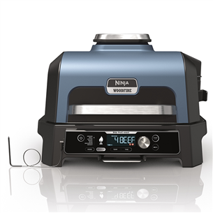 Elektrinis grilis Ninja Woodfire Pro Connect XL, mėlynas/juodas Prekė-OG901EU OG901EU