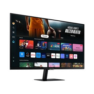 Monitorius Samsung Smart Monitor M7 M70D, 43'', UHD, LED VA, USB-C