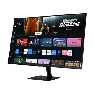 Monitorius Samsung Smart Monitor M7 M70D, 43'', UHD, LED VA, USB-C