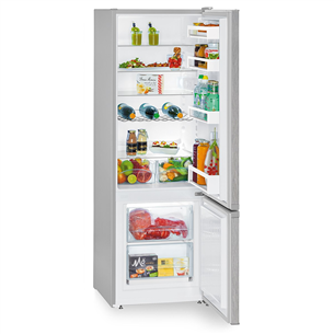 Šaldytuvas Liebherr CUELE2831, SmartFrost, 265 L, aukštis 162 cm, sidabrinė