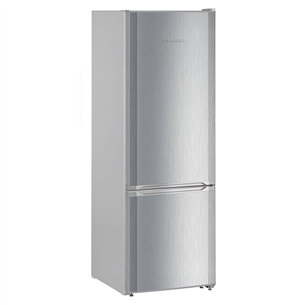 Šaldytuvas Liebherr CUELE2831, SmartFrost, 265 L, aukštis 162 cm, sidabrinė