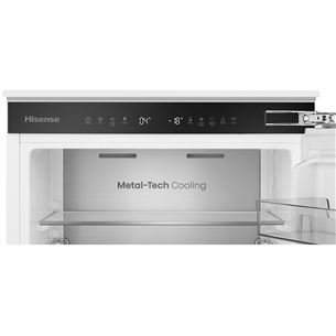 Integruojamas šaldytuvas Hisense RB3B250SAWE, NoFrost Dual, 252 L, aukštis 178 cm