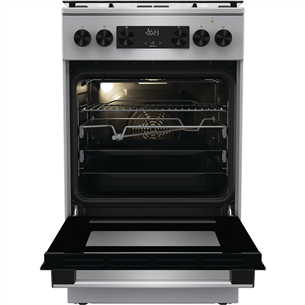 Dujinė viryklė su elektrine orkaite Gorenje GKS5C70XF, 70 L, plotis 50 cm