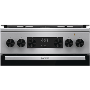 Dujinė viryklė su elektrine orkaite Gorenje GKS5C70XF, 70 L, plotis 50 cm