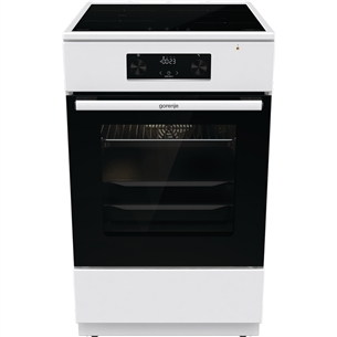 Gorenje, 70 L, width 50 cm, white - Induction cooker with electric oven Item - GEIT5C60WPG GEIT5C60WPG