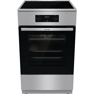 Indukcinė viryklė su elektrine orkaite Gorenje GEIT5C61XPG, 70 L, plotis 50 cm GEIT5C61XPG