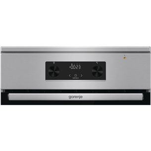 Gorenje, 70 L, width 50 cm, inox - Induction cooker with electric oven Item - GEIT5C61XPG