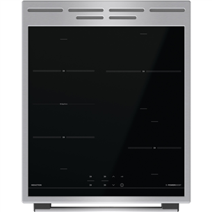 Gorenje, 70 L, width 50 cm, inox - Induction cooker with electric oven Item - GEIT5C61XPG
