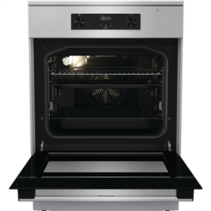 Gorenje, 71 л, ширина 60 см, нерж. сталь - Индукционная плита с электрической духовкой Товар - GEIT6C60XPG