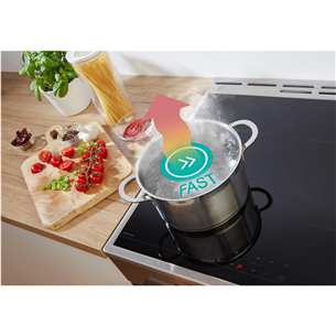 Gorenje, 71 л, ширина 60 см, нерж. сталь - Индукционная плита с электрической духовкой Товар - GEIT6C60XPG