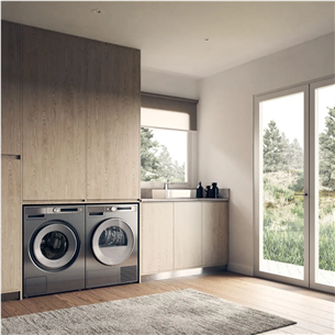 Asko, 8 kg depth 56,8 cm - Clothes dryer