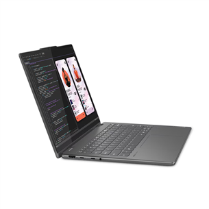 Nešiojamas kompiuteris Lenovo Yoga 7 2-in-1 14AHP9, 14", WUXGA, OLED, Ryzen 7, 16 GB, 1 TB, ENG, tamsiai pilka