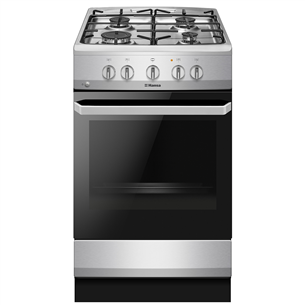 Dujinė viryklė su dujine orkaite Hansa FCGX5202092, 67 L, 50 cm, plieno sp. FCGX5202092