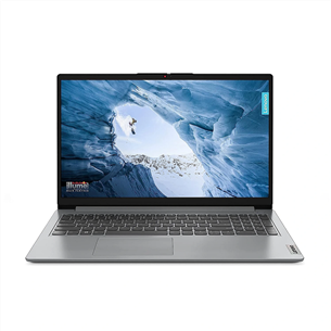 Nešiojamas kompiuteris Lenovo IdeaPad 1 15IJL7, 15.6'', FHD, Pentium Silver, 8 GB, 128 GB, ENG, pilkas 82LX00A5LT