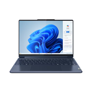 Nešiojamas kompiuteris Lenovo Yoga 9 2-in-1 14IMH9, 14'', 2.8K, 120 Hz, Core Ultra 7, 32 GB, 1 TB, ENG, tamsiai mėlynas 83AC005PLT