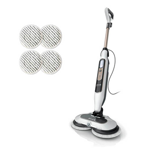 Garinė šluota Shark Steam & Scrub S8201EU, balta S8201EU