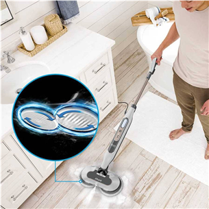 Garinė šluota Shark Steam & Scrub S8201EU, balta