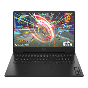 Nešiojamas kompiuteris HP OMEN Laptop 17-db0031ny, 17,3'', FHD, Ryzen 7, 16 GB, 1 TB, juodas Prekė-A6SZ9EA#B1R A6SZ9EA#B1R
