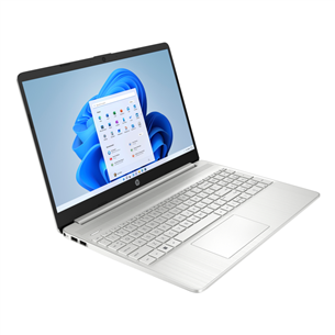 HP Laptop 15s-eq2059ny, 15,6'', FHD, Ryzen 5, 8 GB, 512 GB, silver - Nešiojamas kompiuteris Prekė