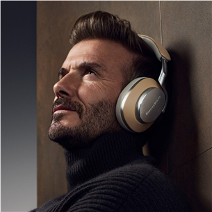 Belaidės ausinės Bowers & Wilkins Px8, noise-cancelling, tan