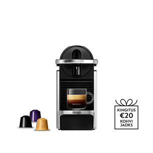 Kapsulinis kavos aparatas Nespresso Pixie, sidabro