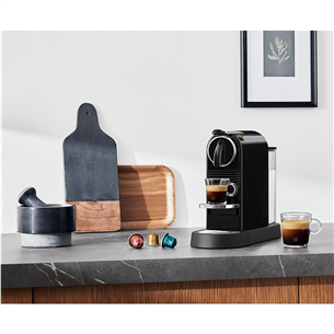 Kapsulinis kavos aparatas Nespresso Citiz, juoda