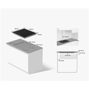 Samsung NZ64B5046JK/U2 - Built-in induction hob Item - NZ64B5046JK/U2