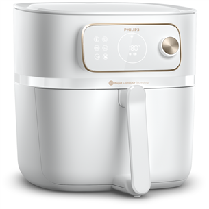 Karšto oro gruzdintuvė Philips Airfryer Combi XXL Connected, 8,3 l, 2200 W, balta Prekė - HD9876/20