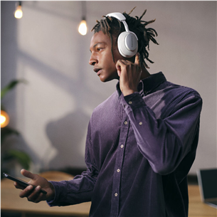 Ausinės Bowers & Wilkins Px7 S2e, noise-cancelling, cloud grey, belaidės