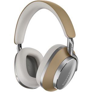 Belaidės ausinės Bowers & Wilkins Px8, noise-cancelling, tan