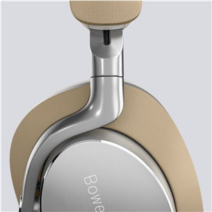 Belaidės ausinės Bowers & Wilkins Px8, noise-cancelling, tan