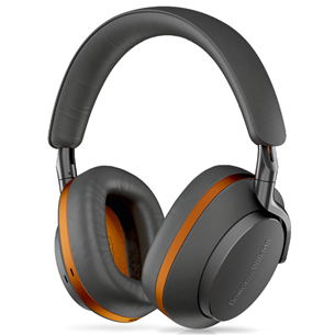 Belaidės ausinės Bowers & Wilkins Px8 McLaren Edition, noise-cancelling, black/orange
