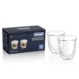 Stikliniai puodeliai Delonghi Capuccino 190 ml-2 Prekė - 5513284161 5513284161