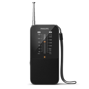 Radijas  Philips TAR1509, juodas  Prekė-TAR1509/00 TAR1509/00