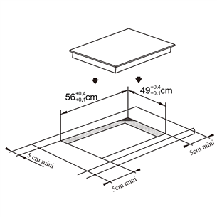 Built-in induction hob Haier Item - HAFRSJ64MC