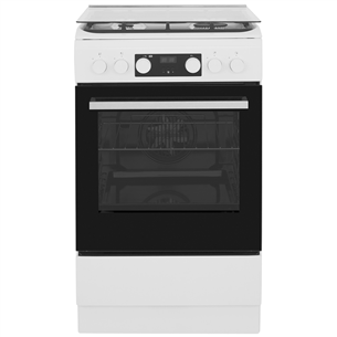 Whirlpool, 60 L, white - Freestanding Gas Cooker with Electric Oven Item - WS5G8CHW/E WS5G8CHW/E