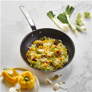Keptuvė Tefal Intuition, 28 cm, nerūdijančio plieno  Prekė-B8170644