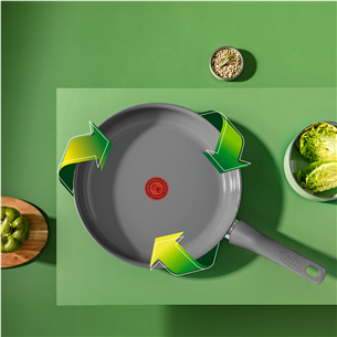 Keptuvė Tefal Renewal, 24 cm, pilka Prekė-C4260443
