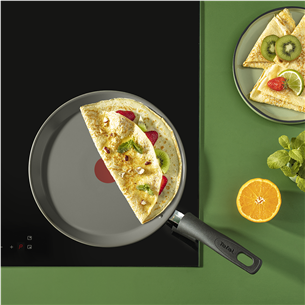 Tefal Renewal, 25 cm, pilka - Blynų keptuvė  Prekė-C4263873