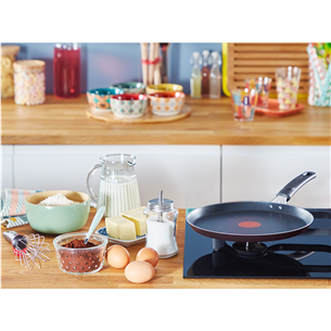 Blynų keptuvė Tefal Simple Cook, 25 cm, juoda Prekė-B5561053