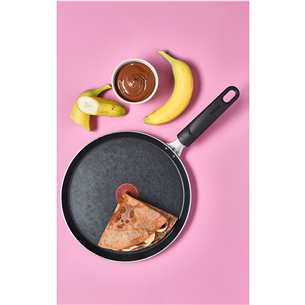Blynų keptuvė Tefal Simple Cook, 25 cm, juoda Prekė-B5561053