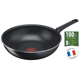 Wok keptuvė Tefal Simple Cook, 28 cm, juoda  Prekė-B5561953 B5561953