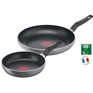 Keptuvių rinkinys Tefal Super Start, 20/26 cm, 2 vnt., pilkas Prekė-C2739053 C2739053