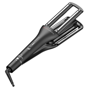Plaukų garbanojimo žnyplės GA.MA Salon Curl, Waves, 160-220 °C, juodos Prekė - PC5009