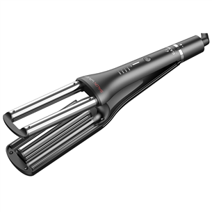 Plaukų garbanojimo žnyplės GA.MA Salon Curl, Waves, 160-220 °C, juodos Prekė - PC5009