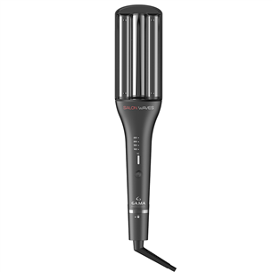Plaukų garbanojimo žnyplės GA.MA Salon Curl, Waves, 160-220 °C, juodos Prekė - PC5009