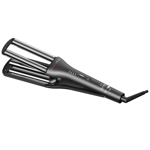 Plaukų garbanojimo žnyplės GA.MA Salon Curl, Waves, 160-220 °C, juodos Prekė - PC5009